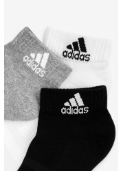 adidas Kids Multi Ankle Socks Three Pack