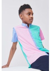 Oxford Shirt (3-16yrs) Short Sleeve