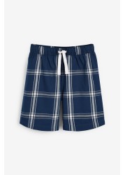 2 Pack Check Short Pyjamas (3-16yrs)