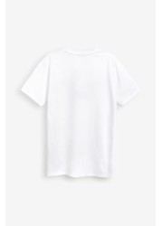 GANT White Teen Boys Shield T-Shirt