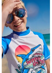 Short Sleeve Sunsafe Rash Vest (3-16yrs)