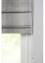 Ready Made Cosy Check Roman Blind