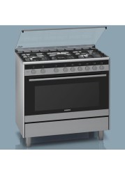 Siemens iQ100 Freestanding 5-Burner Gas Cooker, HG73G6357M (60 x 90 x 85 cm)