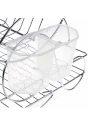 Kiwa Elisa Metal 2-Tier Dish Rack (47 x 36 x 27 cm)