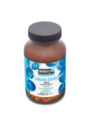 Blueberry Naturals Calcium Citrate 600 mg Tablets 60&#039;s B0234