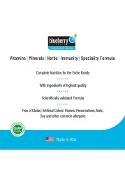 Blueberry Naturals Super E 400IU Softgels 60&#039;s B0210