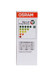 Osram LED Screw Bulb Pack (7 W, Day Light, 3 Pc.)