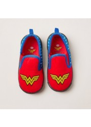 Wonder Woman Print Baby Shoes