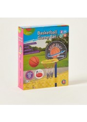 Juniors Adjustable Basketball Stand Playset