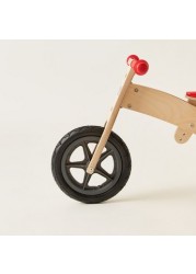 Street Runner Wooden Balance Bike - 12 inches