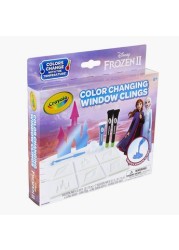 Crayola Frozen 2 Colour Changing Window Clings