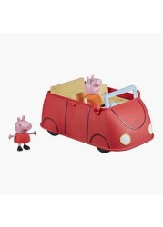 Hasbro Peppa Pig Family Red Car Playset