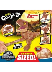 Goo Jit Zu Jurrasic World Supagoo T-Rex Gooey Figurine