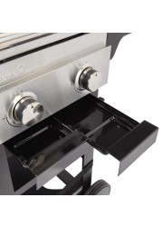 GoodHome Owsley 2-Burner Gas BBQ