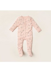 Juniors Assorted Closed Feet Sleepsuit with Long Sleeves - Set of 3