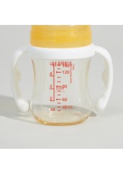 FARLIN Printed Feeding Bottle with Handle - 140 ml