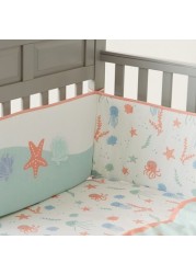 Juniors 5-Piece Under the Sea Applique Comforter Set - 200x98 cms