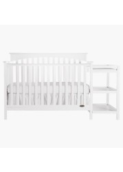 Dream On Me Chloe 3-in-1 Convertible Crib with Changer