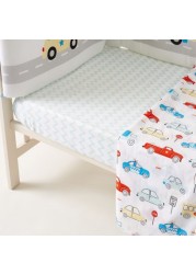 Juniors Car Print 5-Piece Comfortor Set