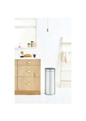 Brabantia Steel Soft Touch Waste Bin (30 L)