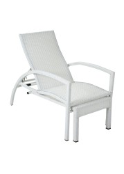 Rattan Sun Lounger W/Cushions SG Furniture (70 x 190 x 95 cm)