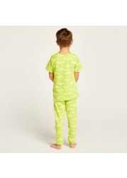 Juniors Printed 6-Piece Pyjama Set