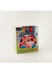 Juniors Musical Vehicles Fire Brigade Playset