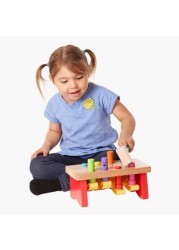 Melissa and Doug Deluxe Pounding Bench Toy