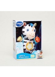 V-Tech Lights and Stripes Zebra Plush Toy