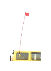 American Off Road Red Flag Pole (275 cm)