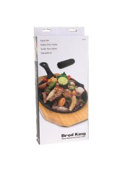 Broil King Fajita Pan Set (36 x 18 x 2 cm, Black)