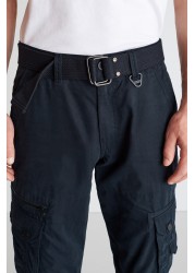 Belted Tech Cargo Trousers