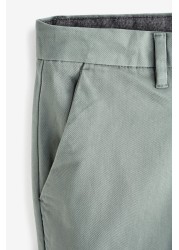 Stretch Chino Trousers Straight Fit