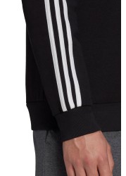 adidas Fleece 3 Stripe Crew Sweater