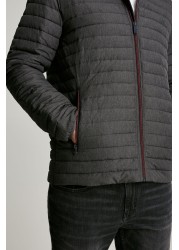 Joules Grey Padded Coat