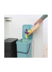 Brabantia Sort&Go Waste Bin (12 L, Green)