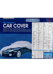 Duracover PEVA & Non-Woven Weatherproof Car Cover (2XL, 508 x 177.8 x 119.4 cm)