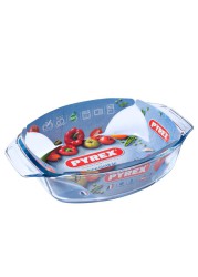 Pyrex Irresistible Oval Glass Roaster (30 x 21 x 7 cm)