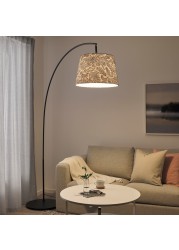 SKAFTET Floor lamp base, arched