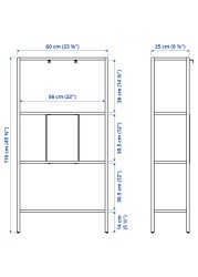 BAGGEBO Shelving unit