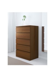 MALM Chest of 6 drawers