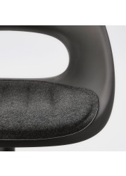 ELDBERGET / MALSKÄR Swivel chair with pad