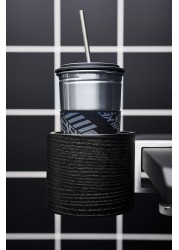 LÅNESPELARE Mug with lid and straw