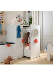 SMÅSTAD Wardrobe with pull-out unit