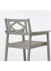 BONDHOLMEN Chair with armrests, outdoor