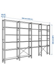 IVAR 4 sections/shelves