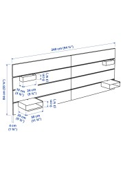 NORDLI Headboard