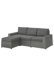 SOLLERÖN 3-seat modular sofa, outdoor