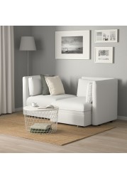 VALLENTUNA 2-seat modular sofa with sofa-bed