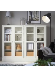 HAVSTA Storage combination w glass doors